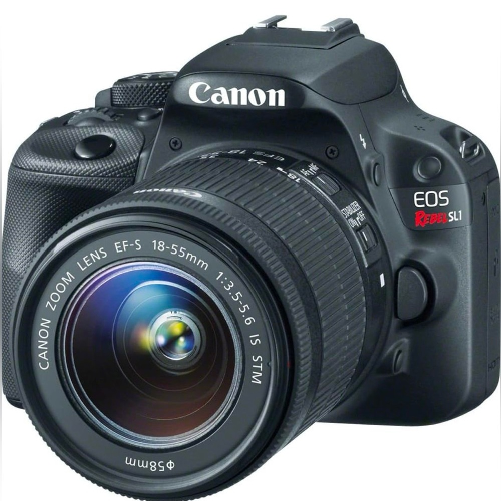 Canon Rebel SL1 with 18-55mm lens